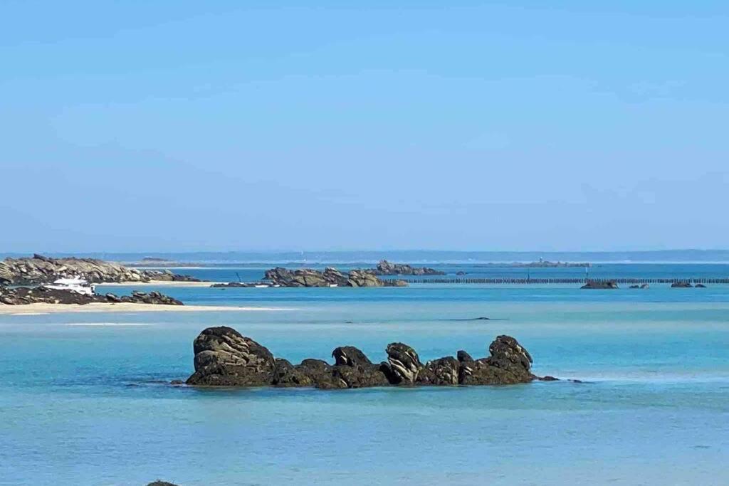 Le kocon, dans un écrin, le calme à la mer Saint-Pair-sur-Mer Extérieur photo
